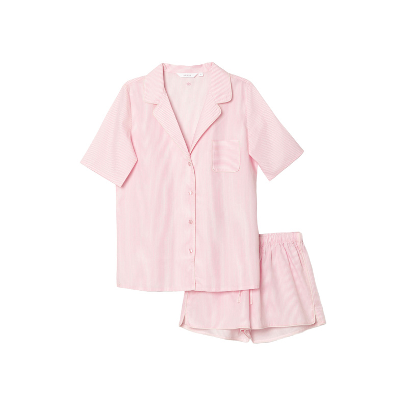 Pyjama Korte Broek in het Light pink