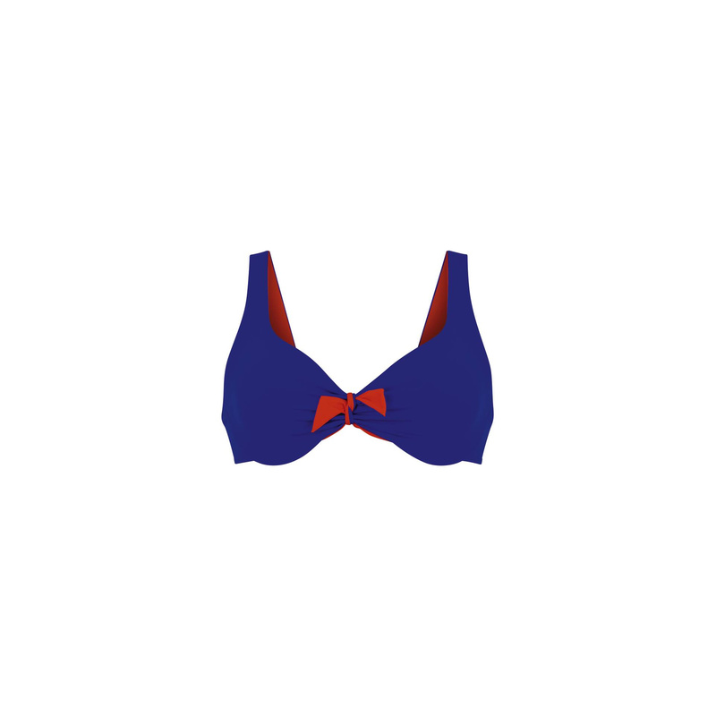 Bikinitop in het Ocean blue