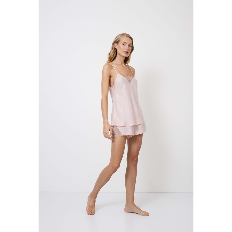 Pyjama Korte Broek en Light pink