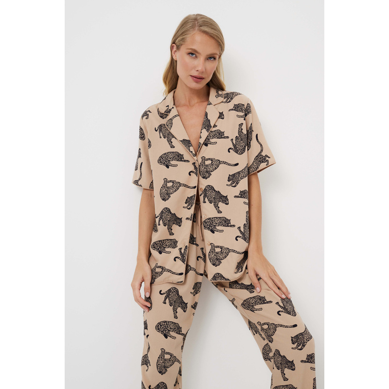 Pyjama Lange Broek en Creme