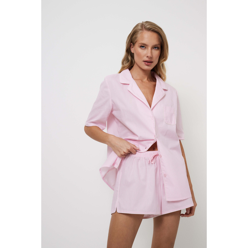 Pyjama Korte Broek en Light pink