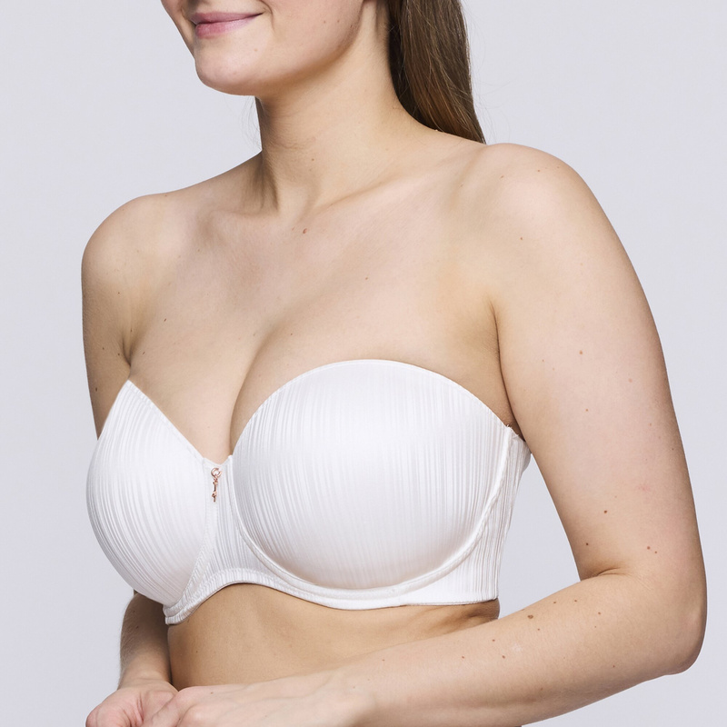 Voorgevormde Strapless Bh en Naturel