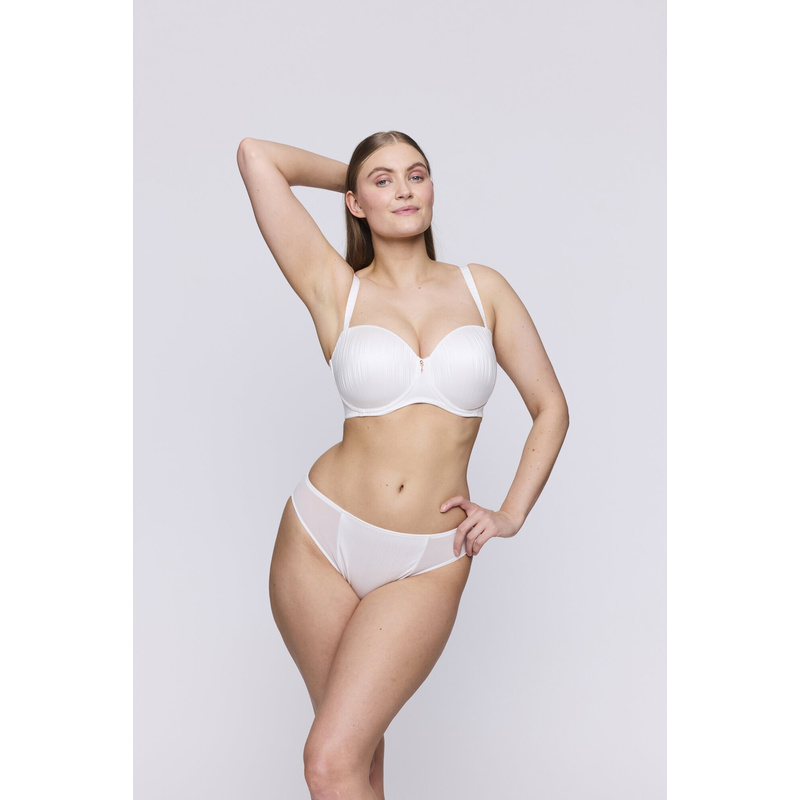 Voorgevormde Strapless Bh en Naturel