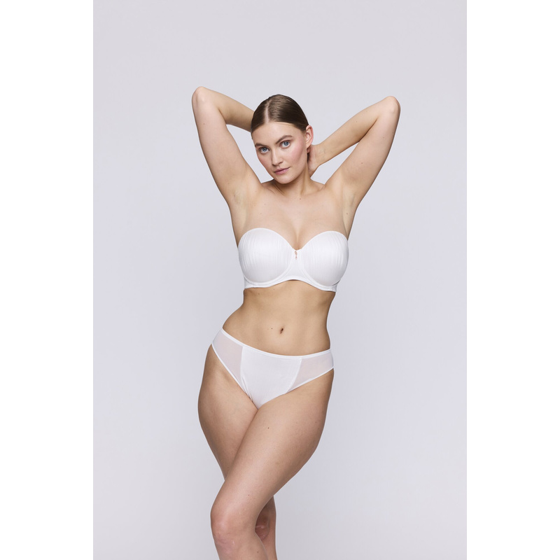 Voorgevormde Strapless Bh en Naturel