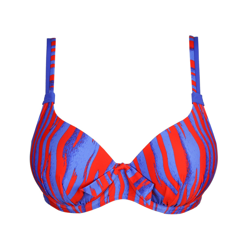 Voorgevormde Bikinitop en Wild stripes