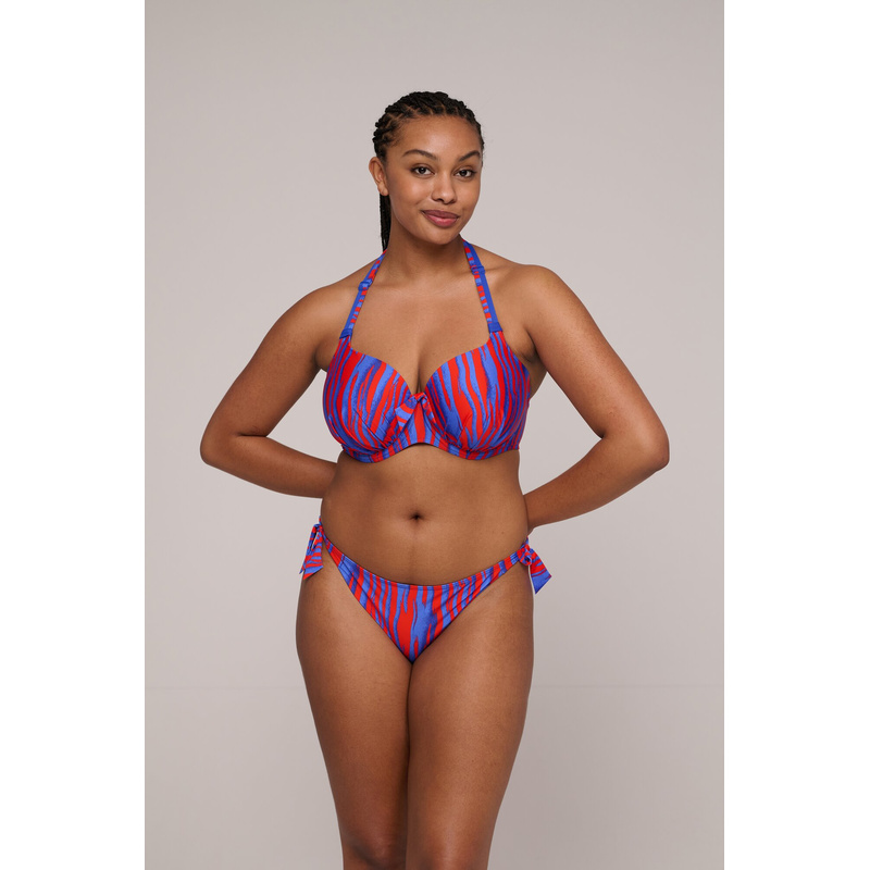 Voorgevormde Bikinitop in het Wild stripes