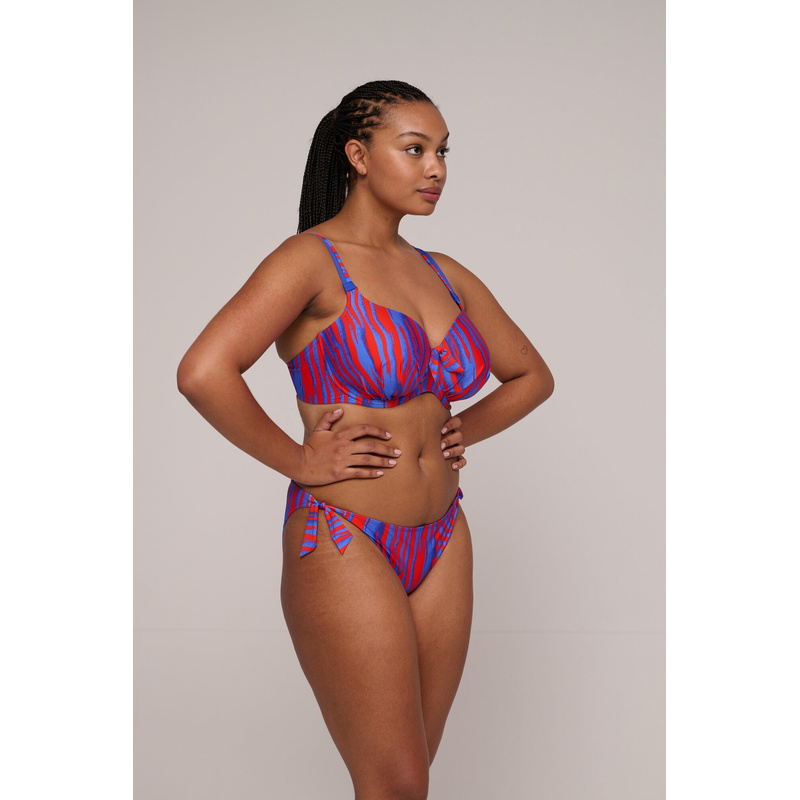 Voorgevormde Bikinitop in het Wild stripes