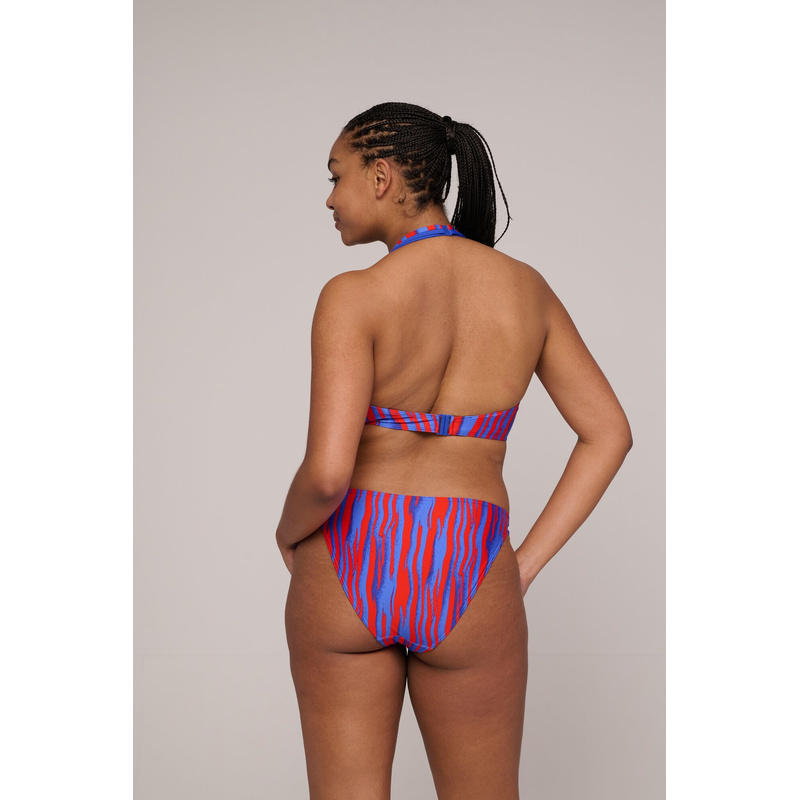 Voorgevormde Bikinitop in het Wild stripes