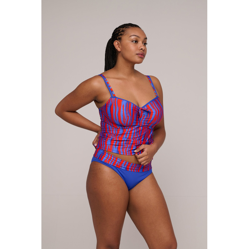 Voorgevormde Tankinitop in het Wild stripes