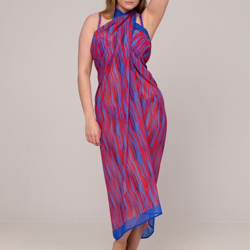 Pareo en Wild stripes