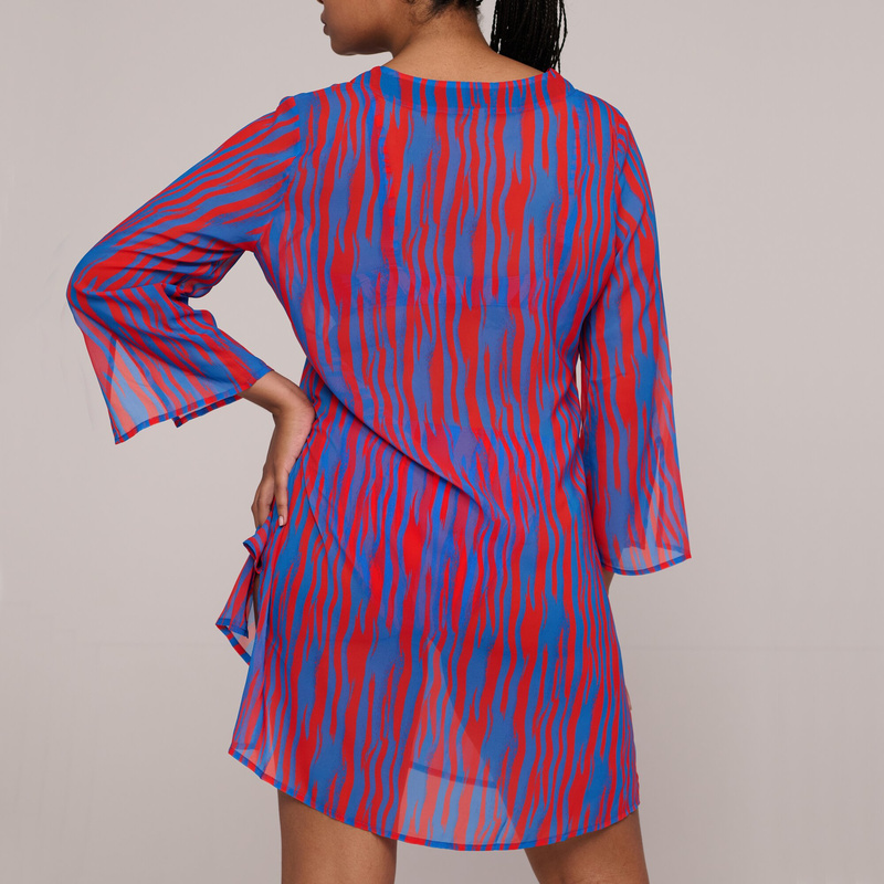 Kaftan en Wild stripes