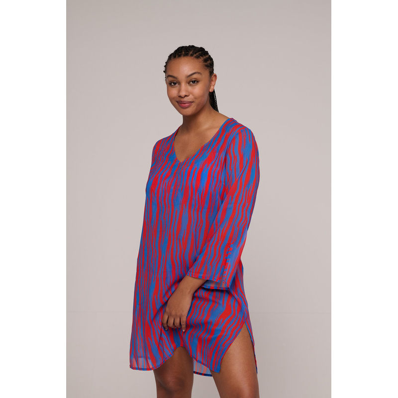 Kaftan en Wild stripes