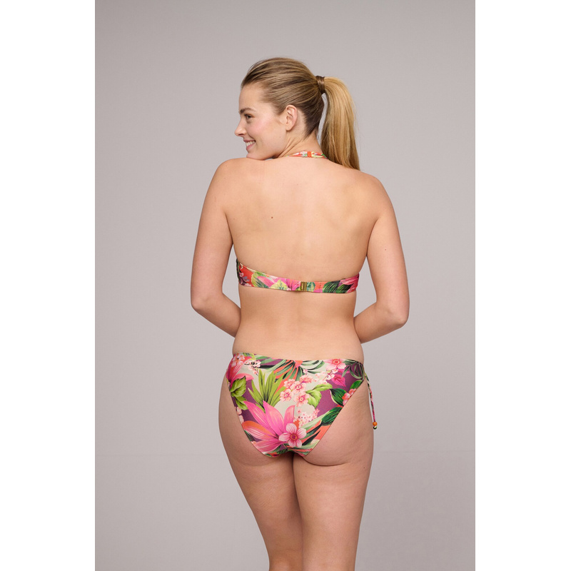 Voorgevormde Plunge Bikinitop en Tropical Sunset