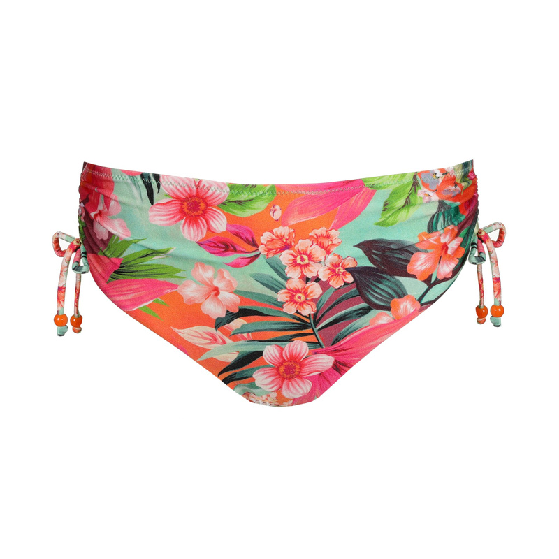 Bikini Tailleslip Met Koordjes in het Tropical sun