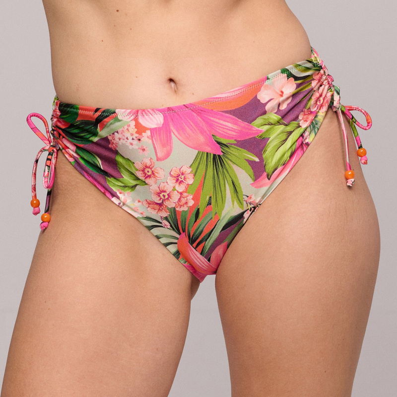 Bikini Tailleslip Met Koordjes en Tropical Sunset