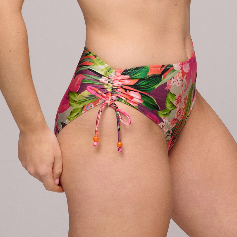 Bikini Tailleslip Met Koordjes en Tropical Sunset