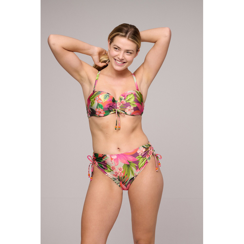 Bikini Tailleslip Met Koordjes en Tropical Sunset