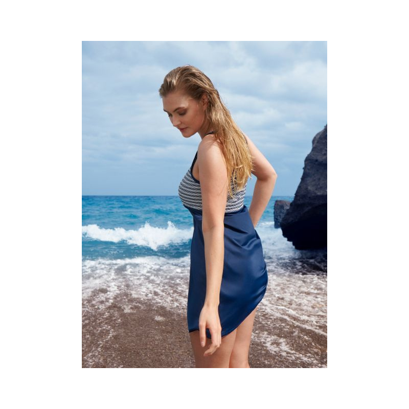 Korte Jurk en Water Blue