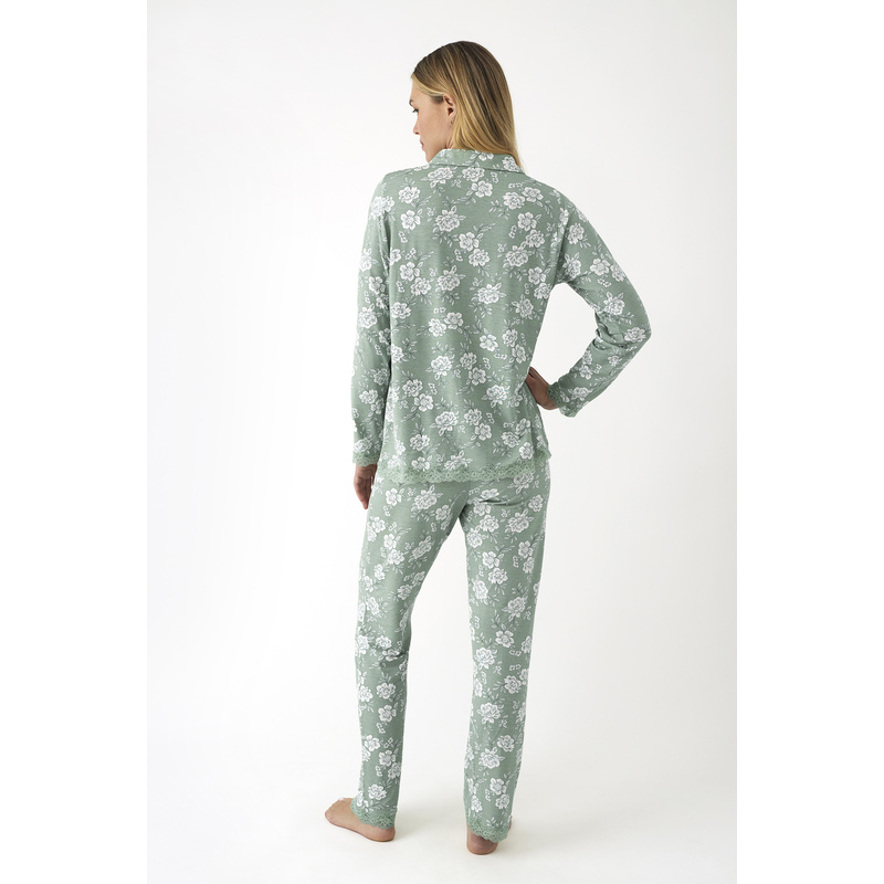Pyjama Lange Broek en Mint