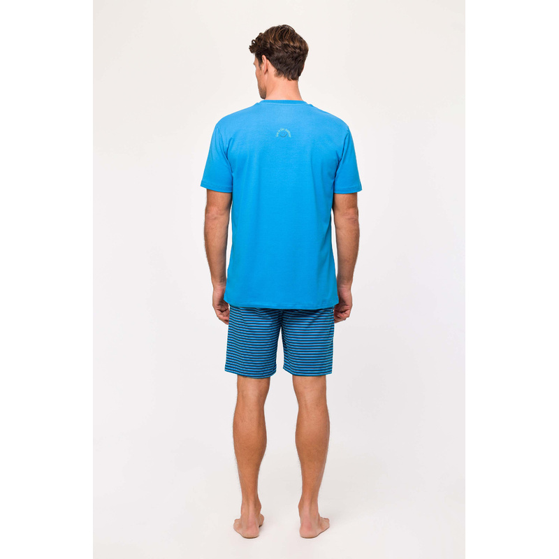 Pyjama Korte Broek en Bleu