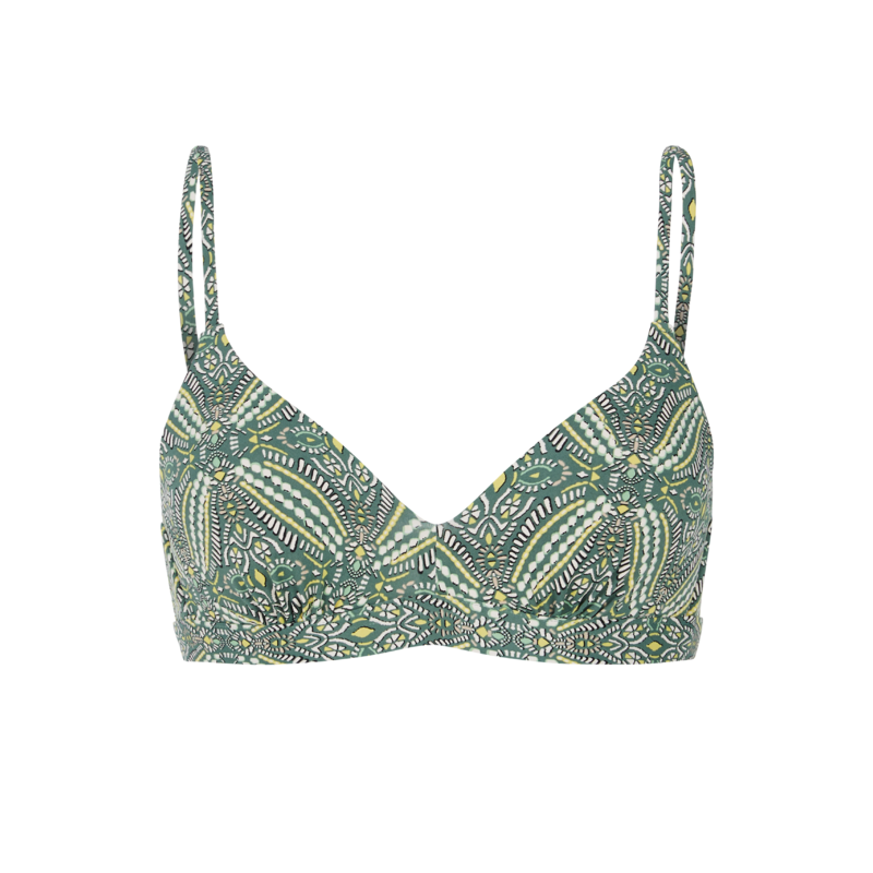 Bikinitop en Veggie green