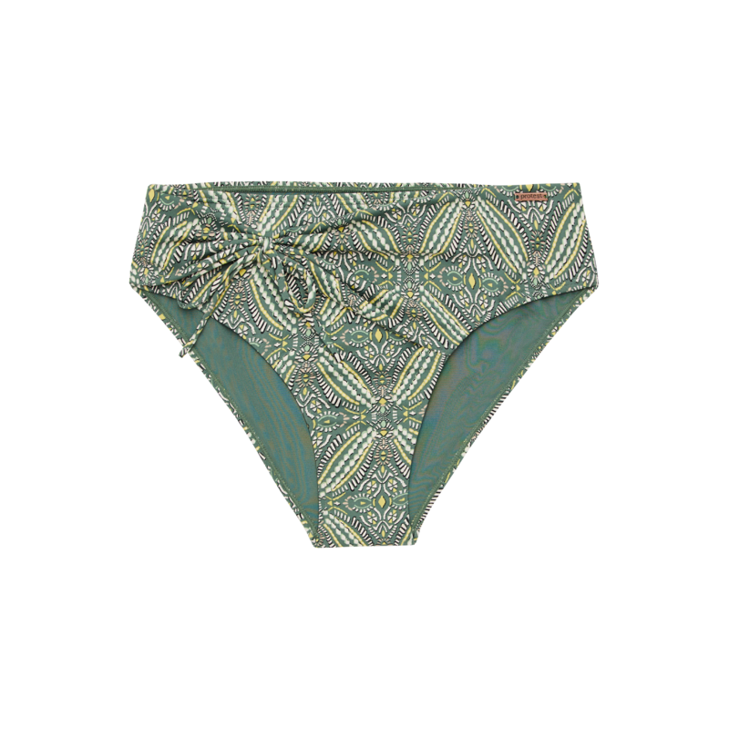 Bikinislip en Veggie green