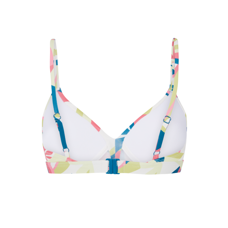 Bikinitop in het Guava pink