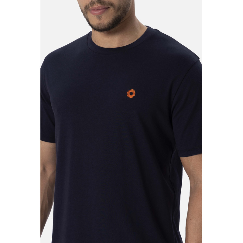 T-shirt en Navy blue