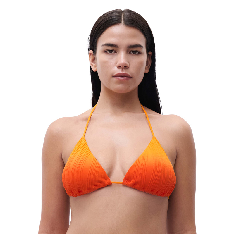 Triangel Bikinitop en Sunrise tie & dye