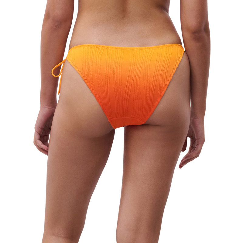 Bikini Heupslip Met Koordjes en Sunrise tie & dye