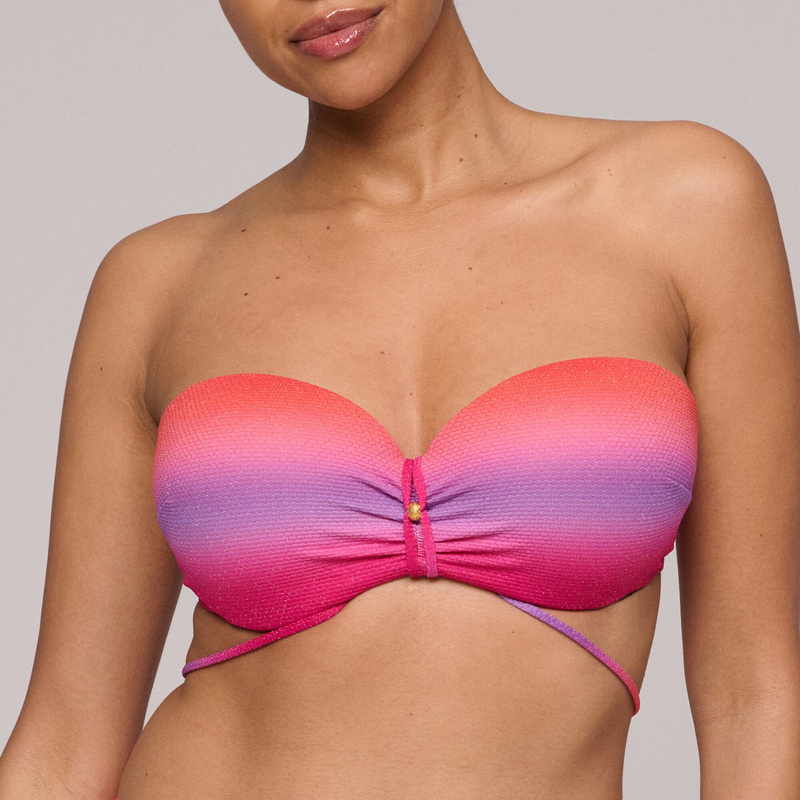 Voorgevormde Strapless Bikinitop en Spectral