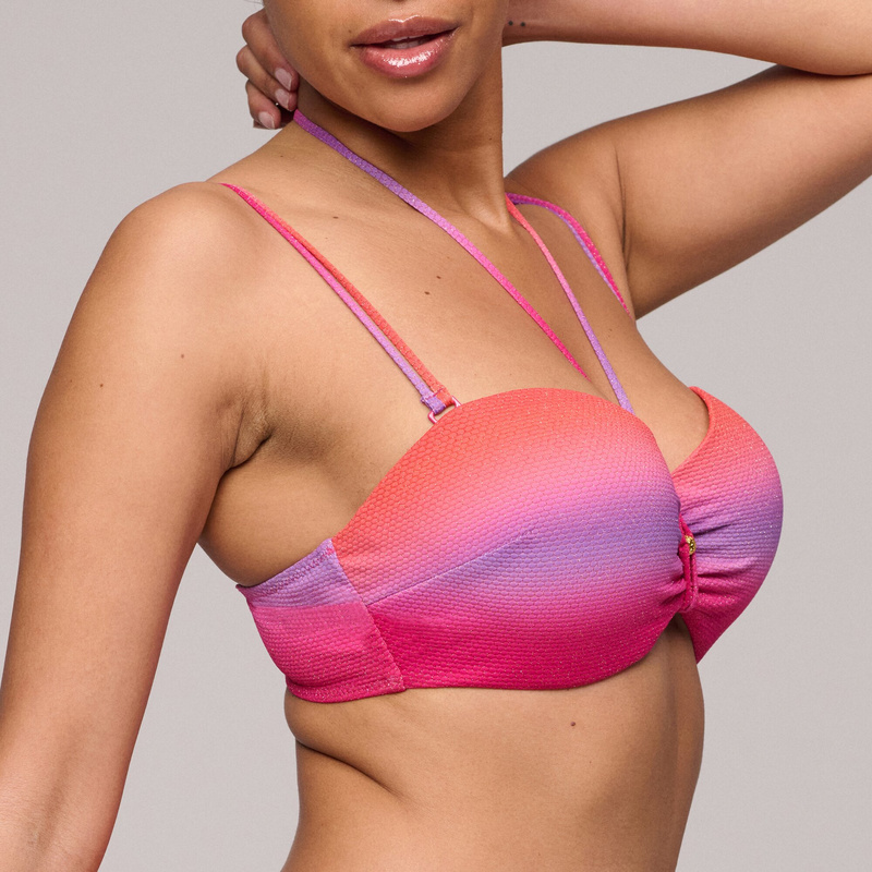 Voorgevormde Strapless Bikinitop en Spectral