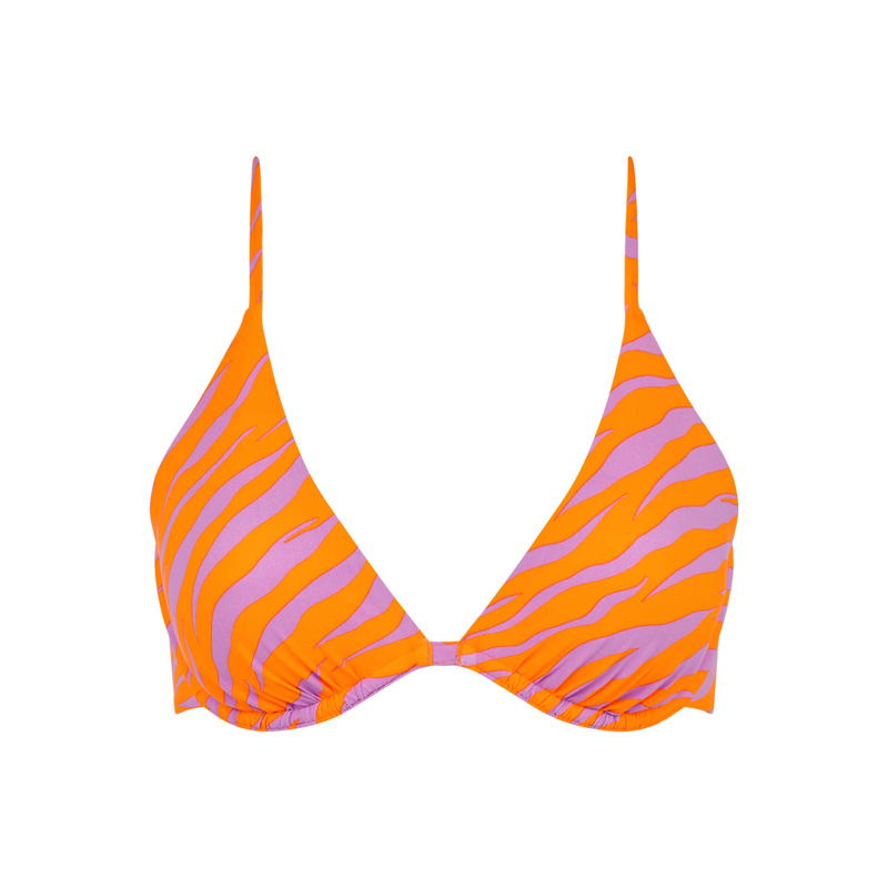 Bikinitop Met Beugel in het Bold zebra