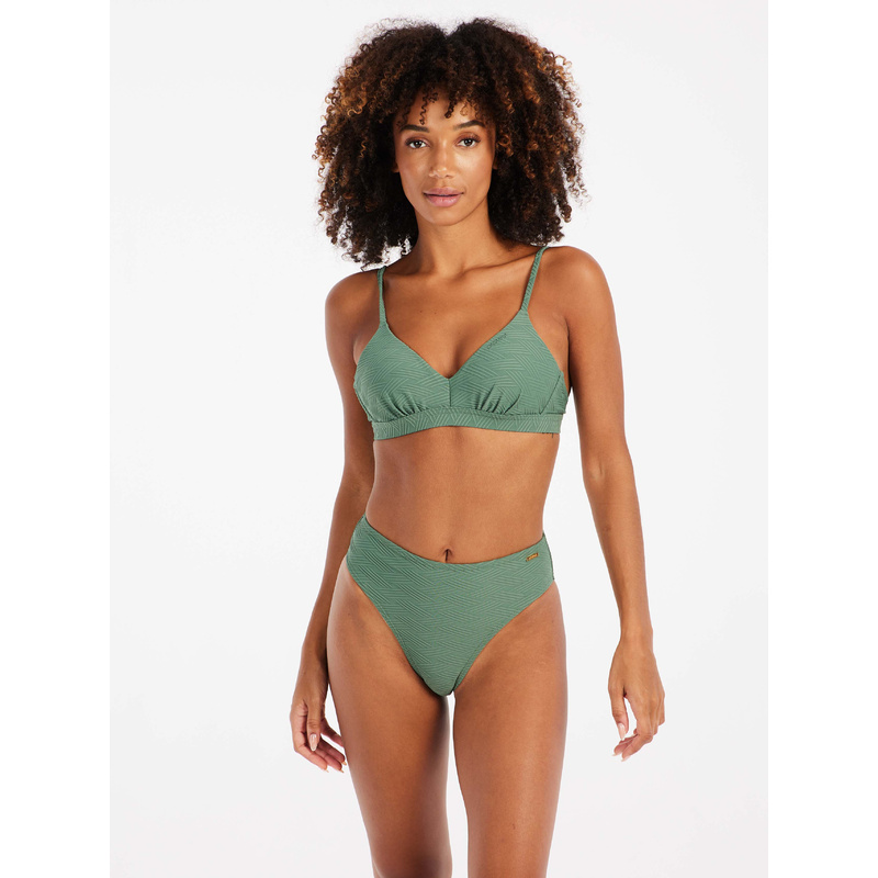 Bikinitop en Veggie green