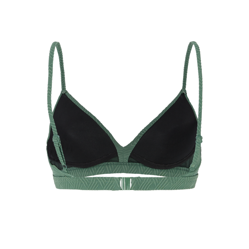 Bikinitop en Veggie green