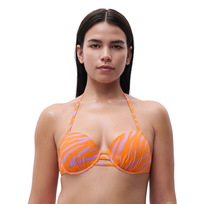 Bikinitop Met Beugel en Bold zebra