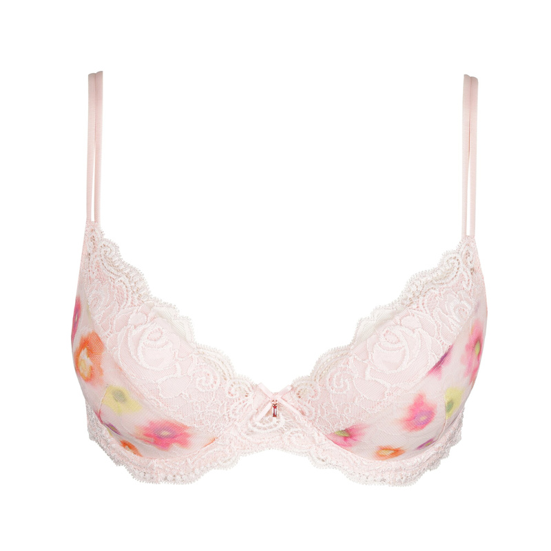 Push-up Bh Uitneembare Pads in het Gardenia rose