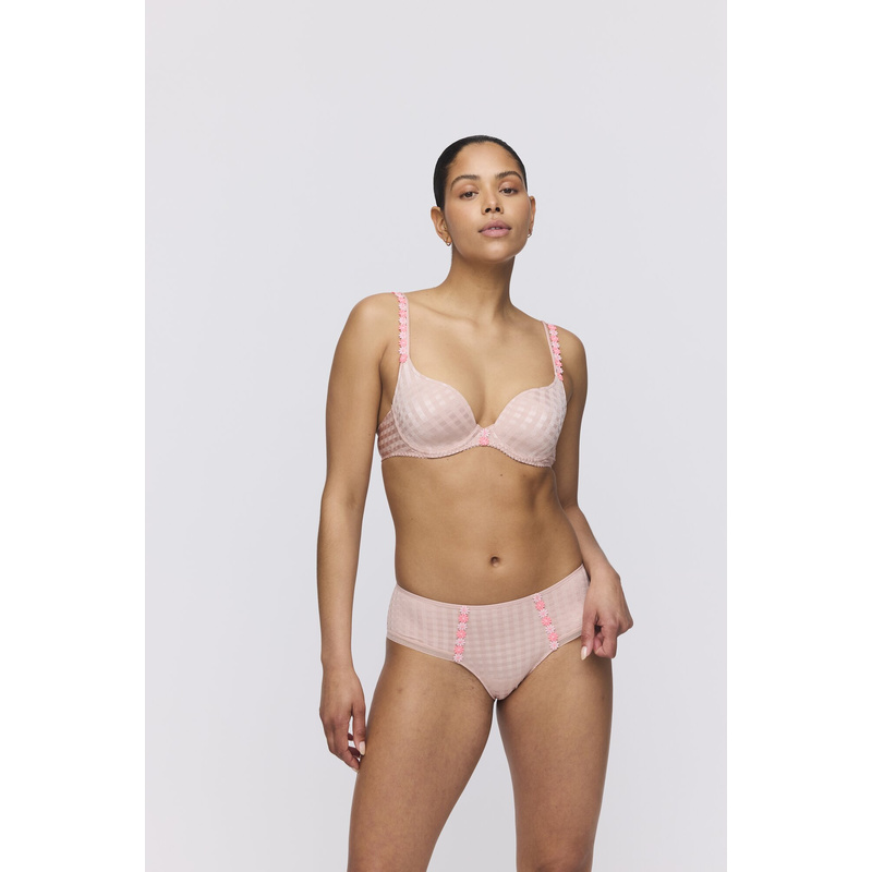 Voorgevormde Bh Hartvorm in het Powder rose