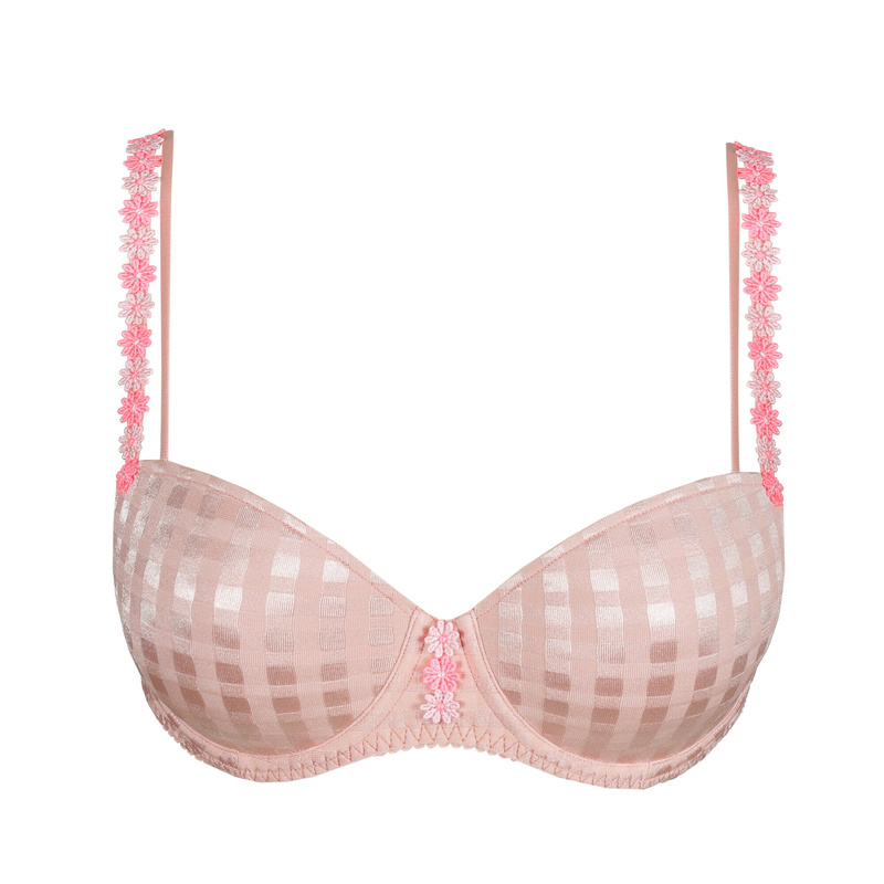 Voorgevormde Balconette Bh en Powder rose