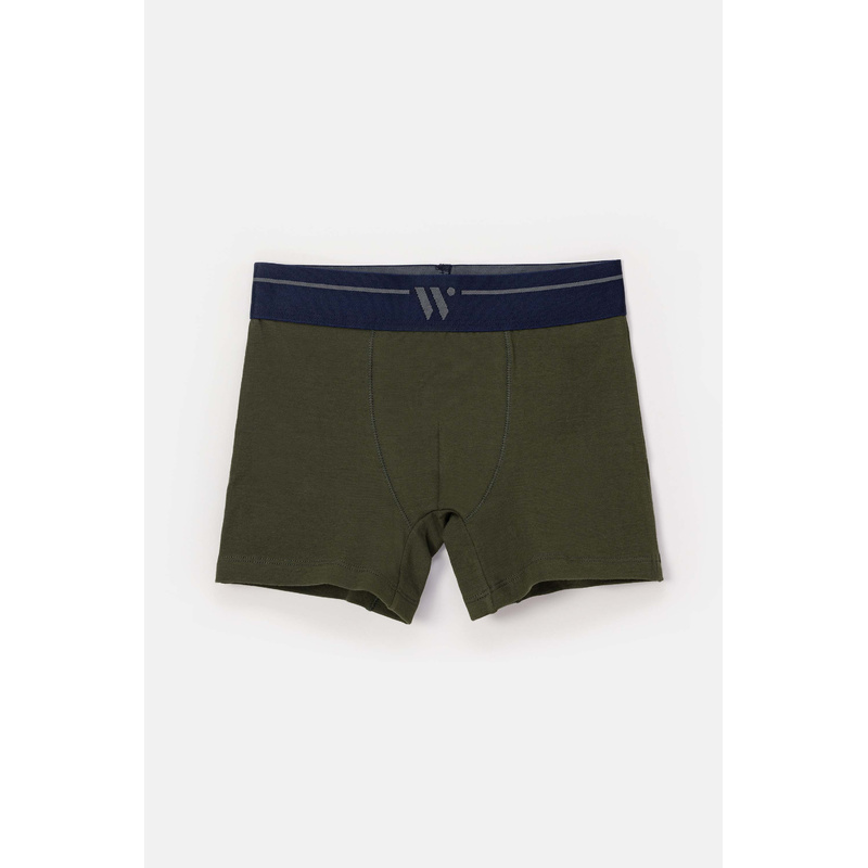 Duopack Boxershorts en Antraciet + streep