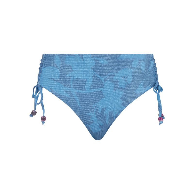 Bikini Tailleslip in het Denim print