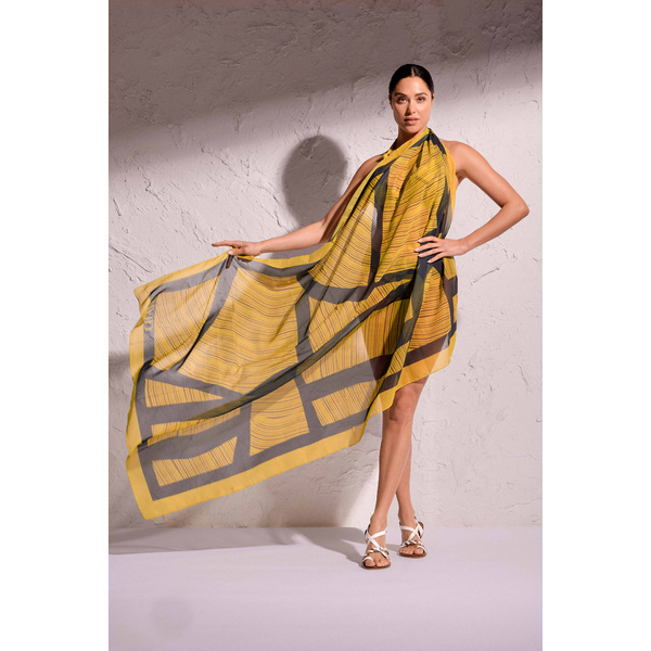 Kaftan - David - Geo vibrant