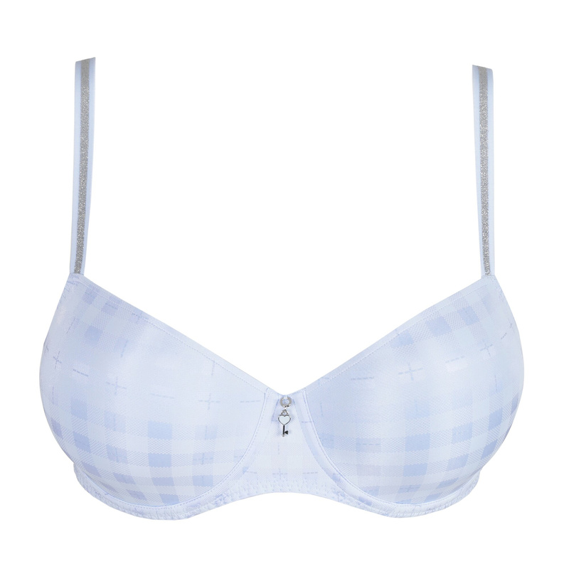 Voorgevormde Balconette Bh en Heaven blue