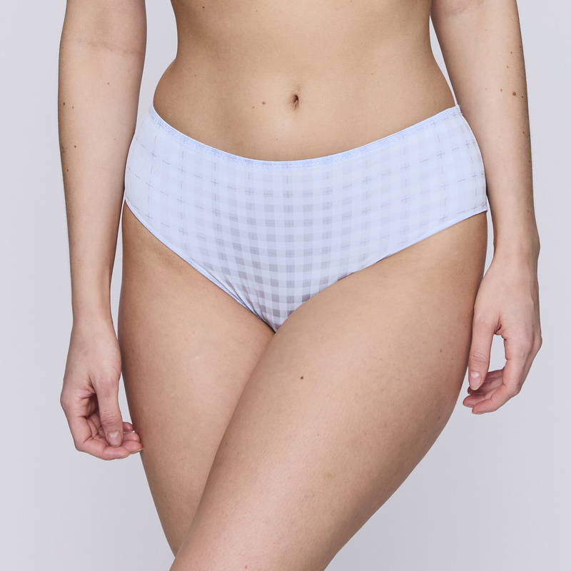 Tailleslip in het Heaven blue