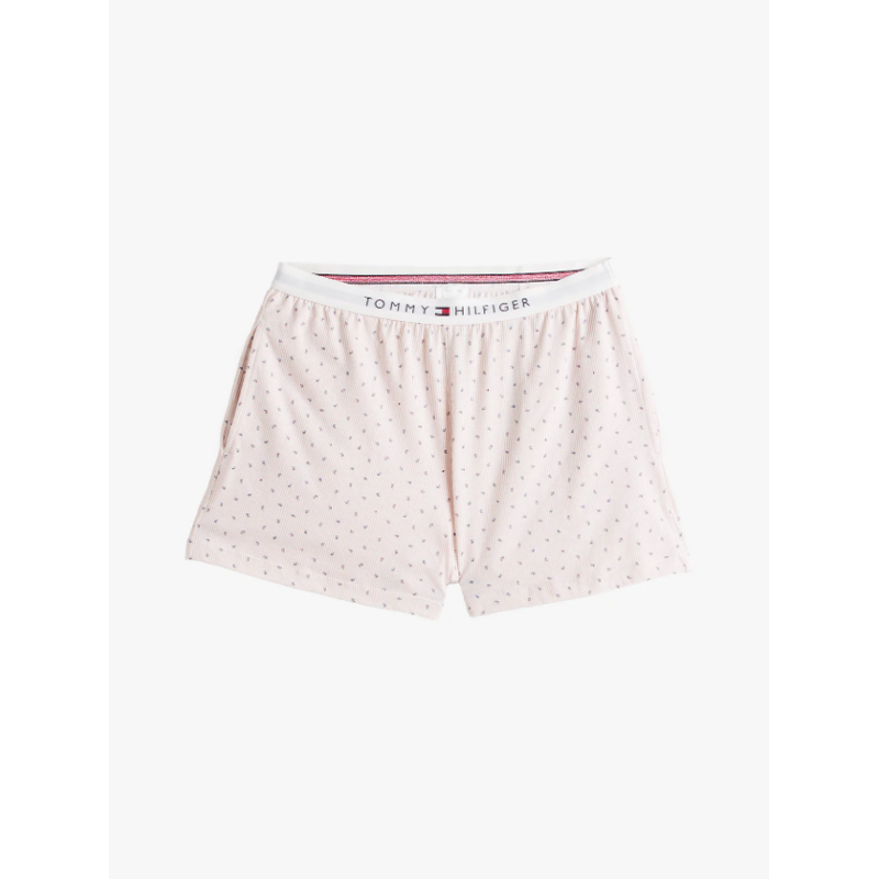 Pyjama Korte Broek en White/mini stripe