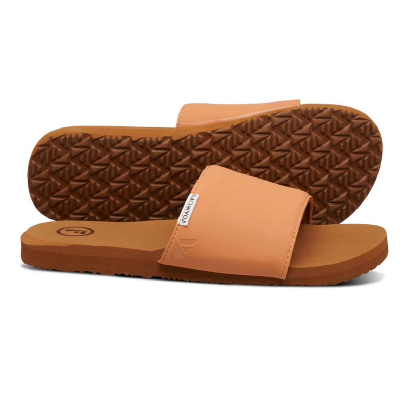 Slides en Brown/pink apricot