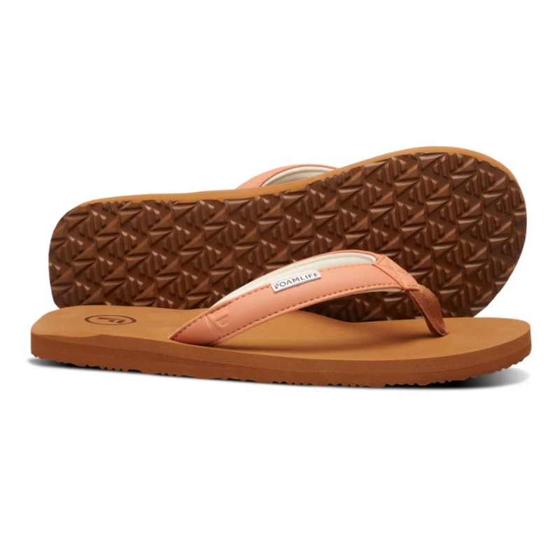 Flip Flops en Brown/pink apricot