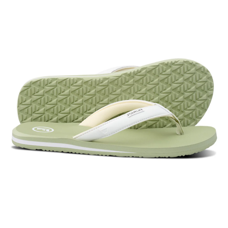 Flip Flops en Sage green