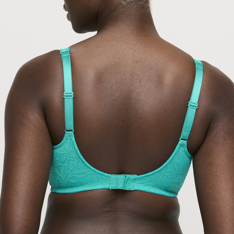 Voorgevormde Balconette Bh in het Sunny teal