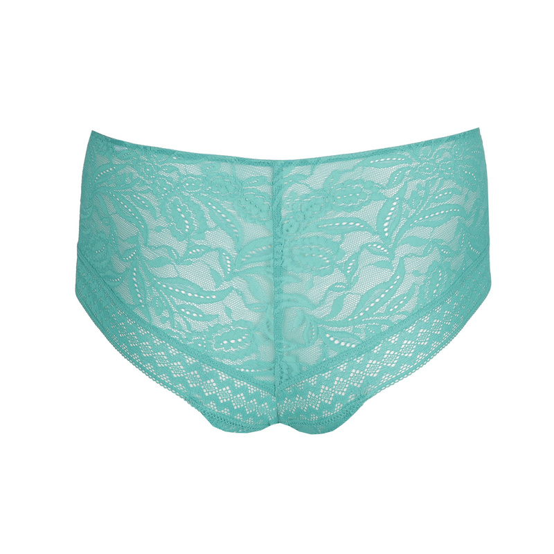 Hotpants in het Sunny teal